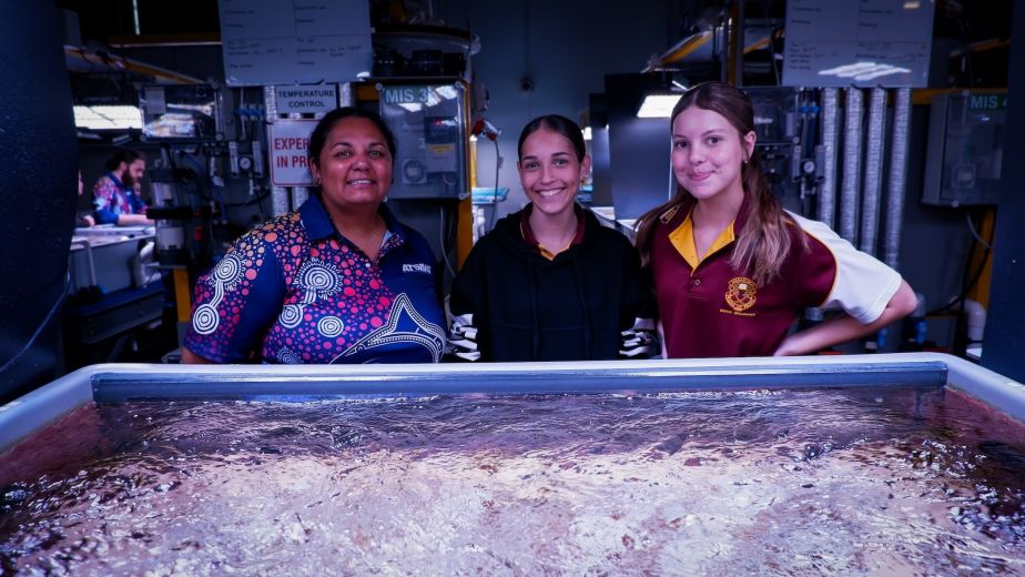Students participating in JCU’s 2024 Aboriginal and Torres Strait Islander Marine Science program. PICTURE: @lauraboderke