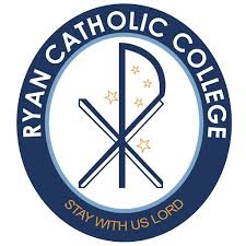 Ryan Catholic College logo. 